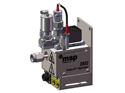 2852PE-P Turbo II™ Vaporizer containing pneumatic and piezo valves