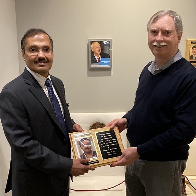 Dr. Rajesh Rajamani visits TSI as first holder of the Liu-TSI Applied Technology Chair in Mechanical Engineering