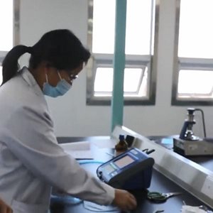 Xinhua news agency reports on testing respirators with PortaCount