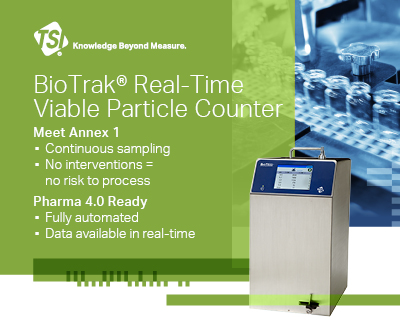 Use the BioTrak Real-Time Viable Particle Counter to meet Annex 1 and be Pharma 4.0 ready.