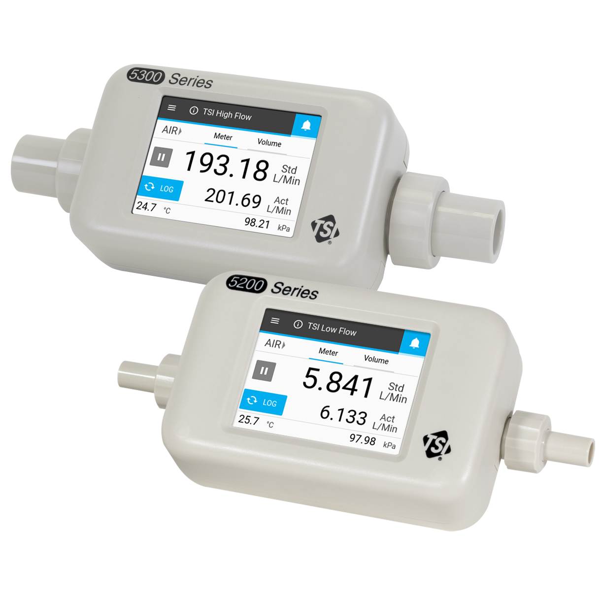 Mendicidad línea Disipación 5000 Series Digital Flow Meters | TSI