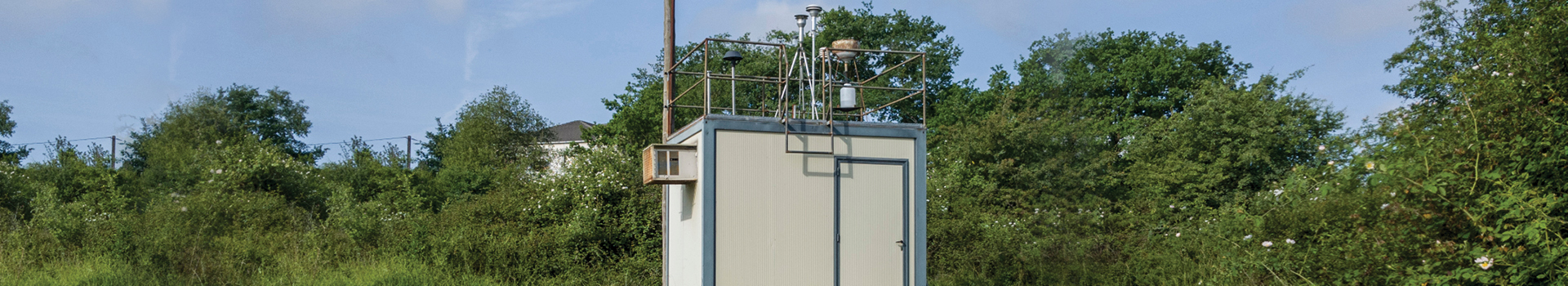 Measurement container for ultrafine particle monitoring