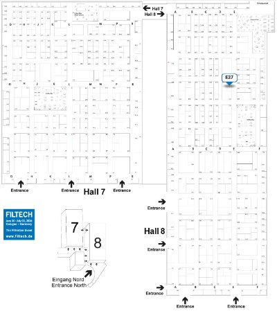 TSI's booth at FILTECH 2026: E37 in Hall 8