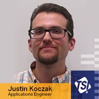 Justin Koczak joined TSI as an applications engineer in 2019. Justin did his M.S. and Ph.D. studies at the University of Michigan, specializing in particle emissions from GDI engine combustion. He is a member of numerous professional societies, including the American Association for Aerosol Research (AAAR), and the American Chemical Society (ACS).